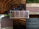 MOVING NEED TO SALE ASAP 10x12 mini barn/shed